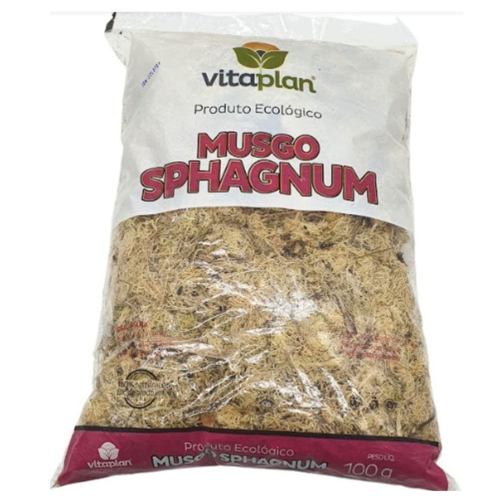 Substrato Musgo Sphagnum Única (100g) NUTRIPLAN