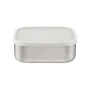 Pote 23Cm 3,6L Tramontina Marmita Aço Inox Quadrado Tampa