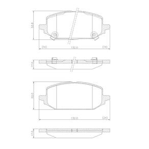 Pastilha De Freio Lonaflex Onix/Onix Plus - P-1696