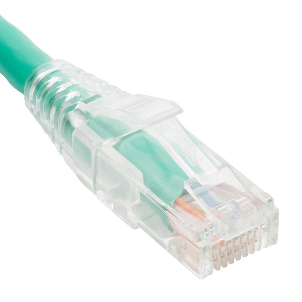 Patch Cord Cat6 Clear Boot 5` Verde