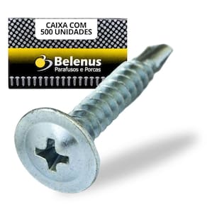 PARAFUSO DRYWALL CAB Flangeada PHILIPS 4.2X16 ZINCADO