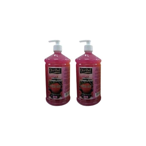 imagem-Sabonete Liquido Ouribel 1000Ml Frutas Vermelhas - Kit C/2Un