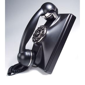 Parede retrô TeleMatrix preta