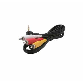 Cabo de câmera de vídeo de 6 pés e 3,5 mm para 3 RCA