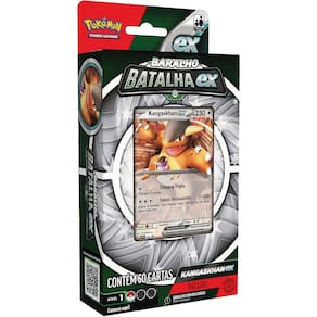 Pokemon Deck de Batalha TCG Kangaskhan Ex - 003 Copag 60 Cartas