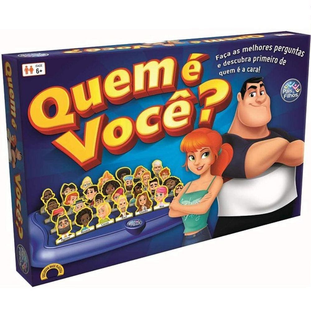 Jogo Quem e Voce ? Pais e Filhos