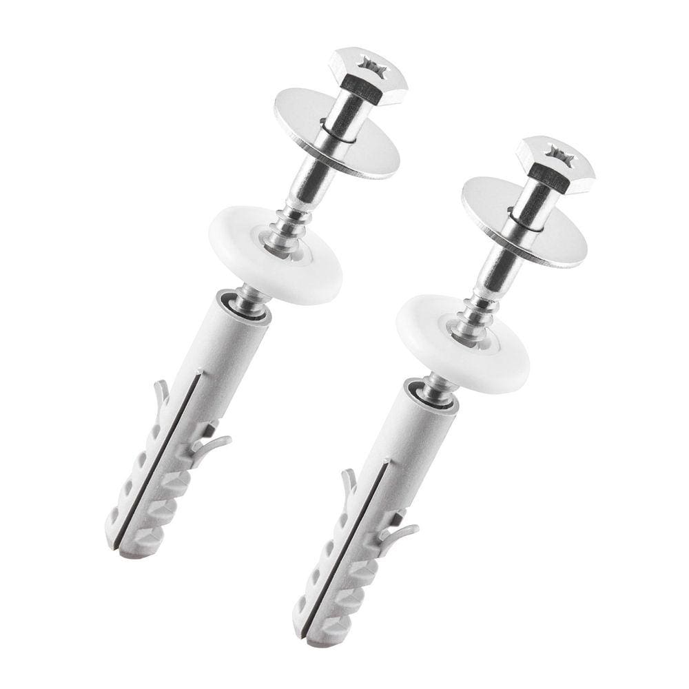 Conjunto Parafusos de Fixação em Inox para Lavatório e Coluna 6mm Docol Cromado