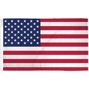 Bandeira Genérica dos EUA 150cm x 90cm Poliéster