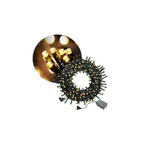 Luzes LED lineares 200 amarelas de 16 m de comprimento 1012-2 para decoração