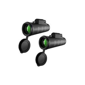 Binóculos profissionais Monocular X2 40x60 e lentes de escopo