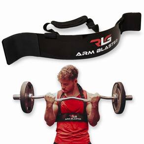 Cinto de bíceps Arm Blaster para fortalecimento muscular