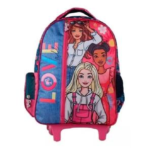 Mochila com rodas Intek Barbie para crianças em idade escolar