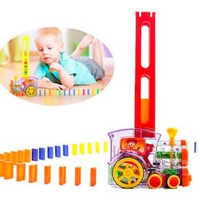 Teaching Train Didactic Domino Lights Sons para crianças