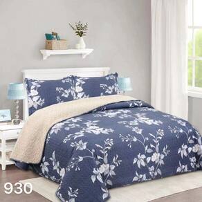 Capa de edredão Sherpa 2 Seats Blue Carnations M930 230x250cm