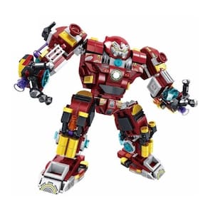 Blocos de construção Lego Steel Mecha Ironman 12 em 1.575 peças
