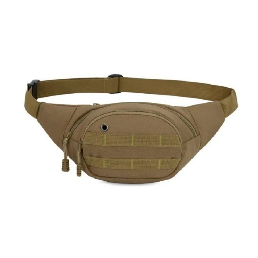 Bolsa Fanny Bag Nylon Outdoor com capacidade de 2L