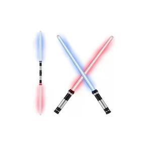 Lâmpada Jedi retrátil Toy Star Wars Laser Sword RGB262045