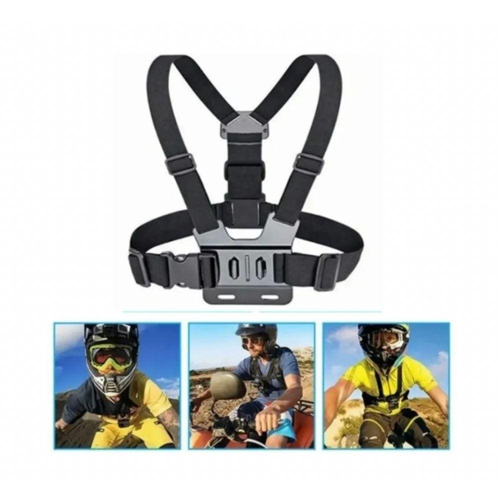 Arnês de apoio torácico para câmeras