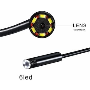 Cabo USB 2m para câmera endoscópica para Android e ows