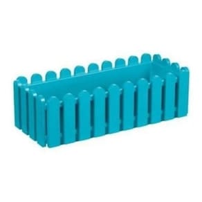Plantador enlatado de moagem de plástico de 46 cm para interior/exterior
