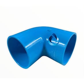 Cotovelo em PVC de 32 mm x 2,54 cm - Pacote de 10 unidades - Hidráulico