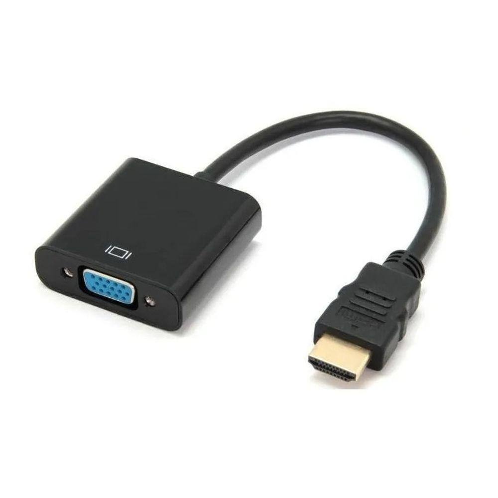 Adaptador conversor HDMI para VGA HD15