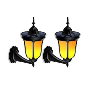 Pacote de luz solar de parede x2 Fire LED