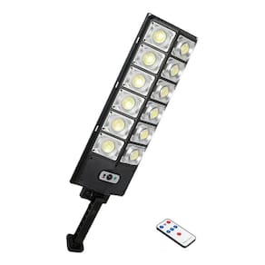 Refletor solar 400W com sensor de movimento, luz LED externa