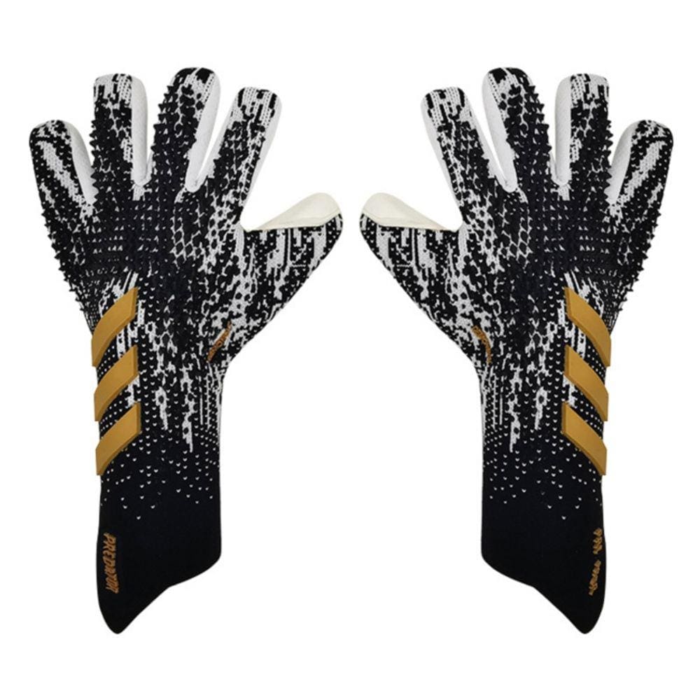 Luvas de goleiro de futebol, borracha de látex respirável antiderrapante