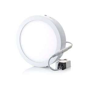 Painel de luz LED 18W redondo 22cm de diâmetro 220V