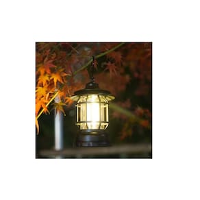 Lâmpada de acampamento LED retrô impermeável ao ar livre GB-22 com baterias