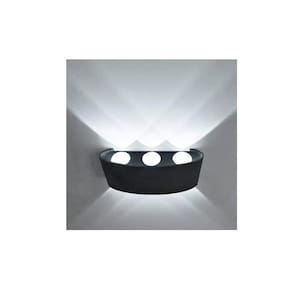 Lâmpada de parede LED genérica 6W Cold Light 6500K à prova d`água IP65