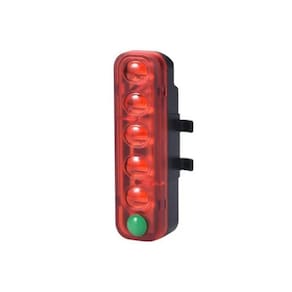 Luz traseira de bicicleta LED USB recarregável à prova d`água