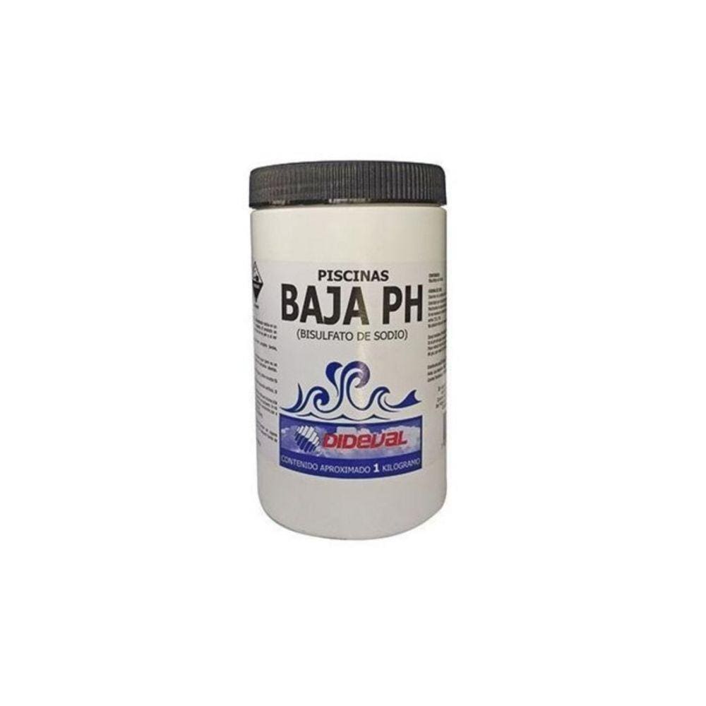 Redutor de pH para piscina Dideval 1kg