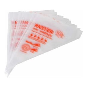 Mangas de confeitaria descartáveis, pacote de 35 cm com 100
