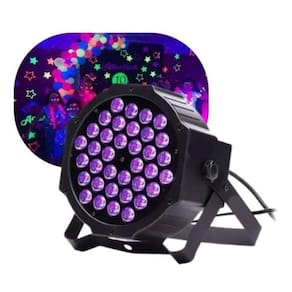 Luz negra UV 36 LED 30W DMX com controle de voz Party Fluor