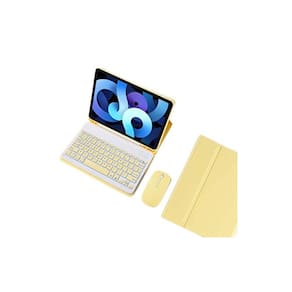 Capa com teclado e mouse em espanhol para  10.2
