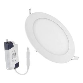 Pacote de luz de teto LED x3 18W Cold White 6000K