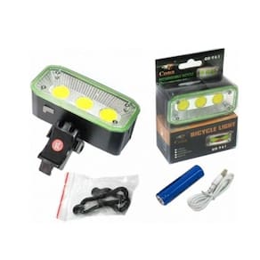 Lanterna de bicicleta CB-963 CHARGE Micro-USB Recarregável
