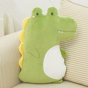 Almofada, assento de carro, lindo animal, boneca, design de crocodilo