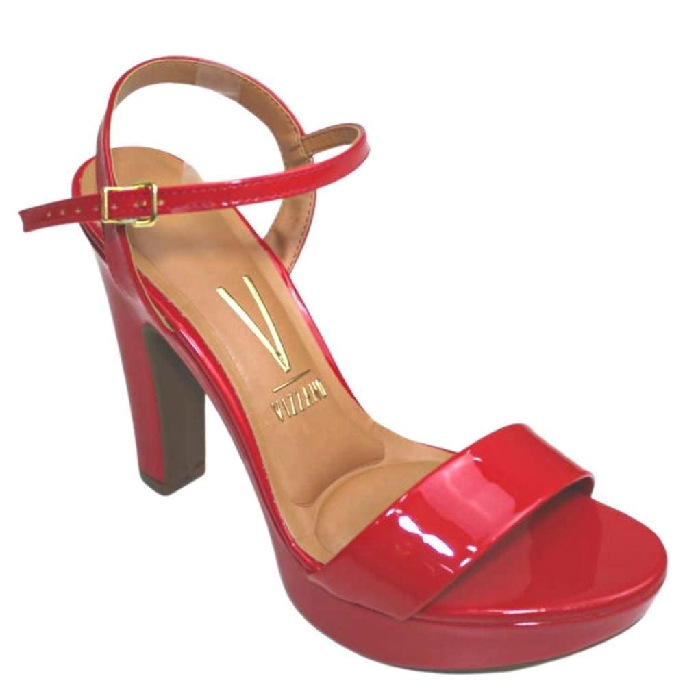 Sandália Feminina Meia Pata Salto Grosso Vizzano 6292100