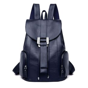 Mochila de couro PU de tamanho grande com lindo design