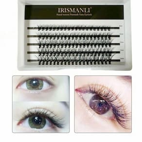 Conjunto de cílios tricotado 20D C Curve 8 mm a 12 mm a 14 mm a 14 mm