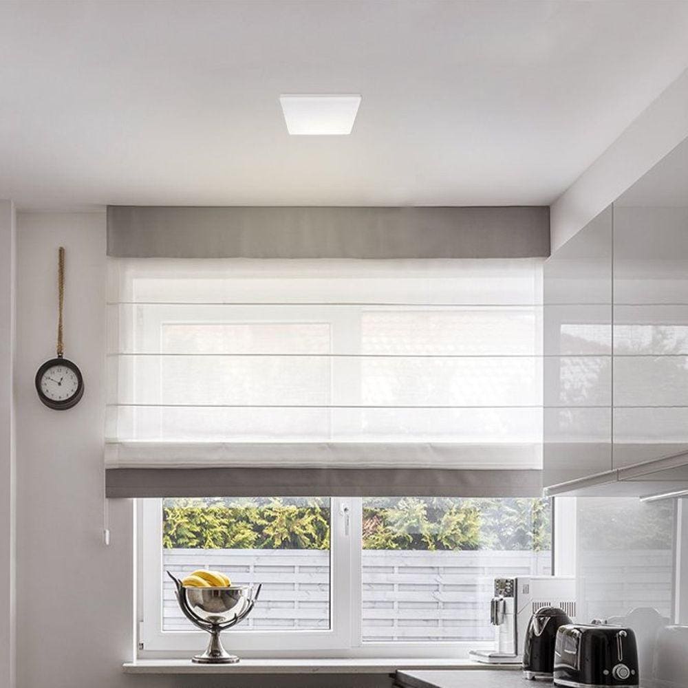 Painel LED Frameless Embutir 24W Quadrado 4000K Taschibra Branco