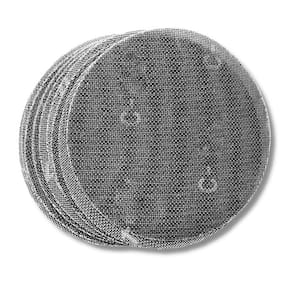 Kit 10 Disco de Lixa Abrasivo Telado com Fecho de Contato Lixadeiras 225mm Grão 80 - Starfer