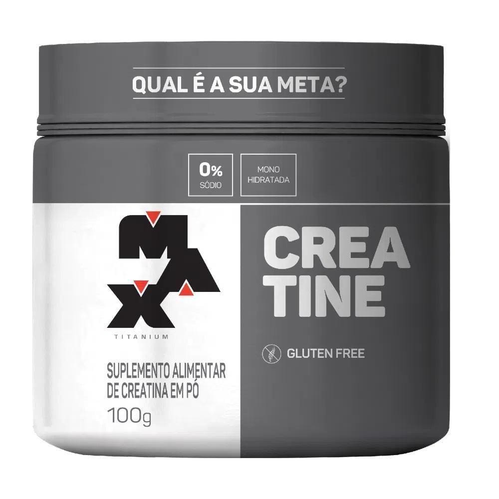 Creatina Titanium 100% Pura 300G Max Titanium