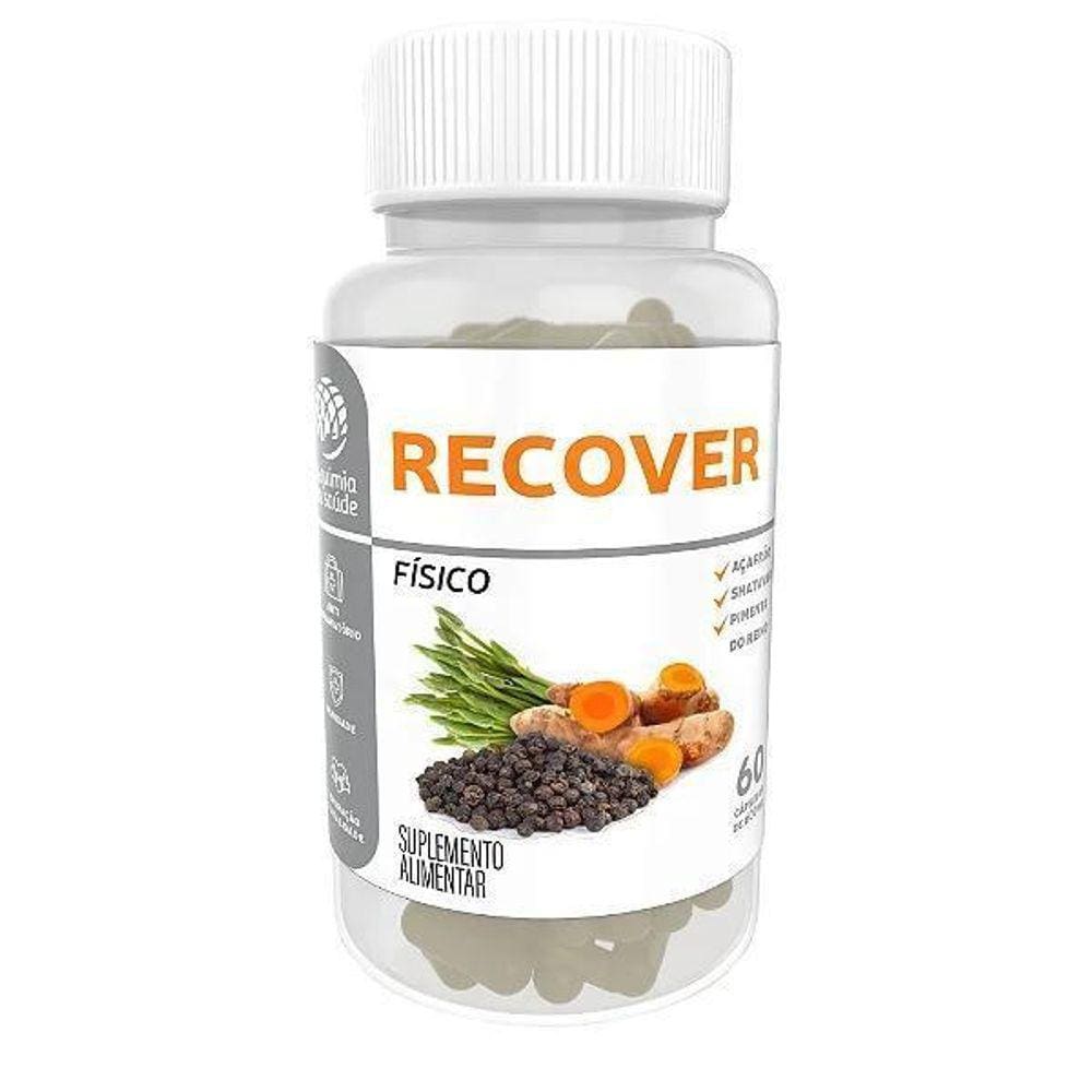 Recover Físico 600Mg Alquimia Da Saúde 60 Cápsulas