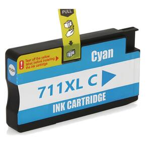 Cartucho Para Impressora T100 711xl - CZ130AB Cyan Compatível