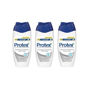 Sabonete Liquido Protex 250Ml Limpeza Profunda - Kit Com 3Un