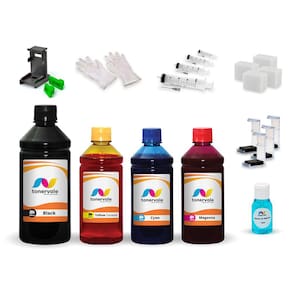 Kit 4 Tinta Para Impressora 2774 667 1,25 Litros